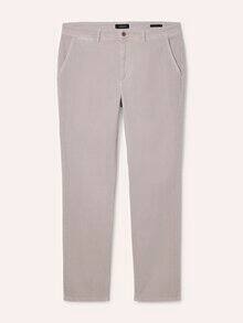 Cordhose aus weicher Baumwolle Offwhite