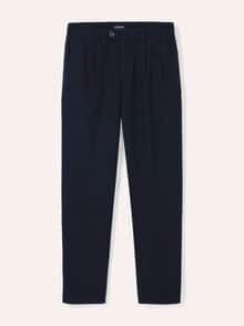 Wohlfühl Leinen-Hose Marine