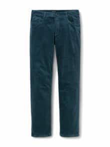 Premium-Cord Five-Pocket Rauchblau