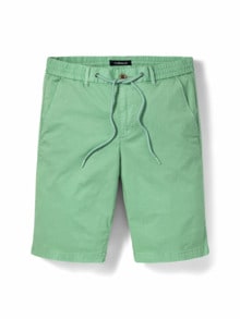 Urlaubs-Bermudas Baumwollstretch Sommergrün