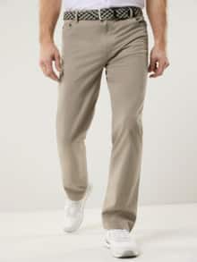 Extraglatt-Stretchbund Five Pocket Beige