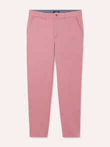 Elastische Chino aus Baumwolle Rosenholz