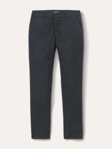 Premium Sport-Flanell Hose Anthrazit Gestreift