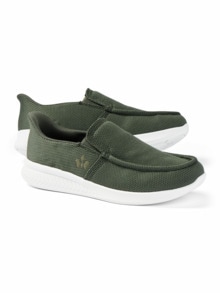 Komfortslipper Mühelos Khaki