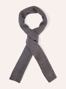 Boucle Wollschal Braun