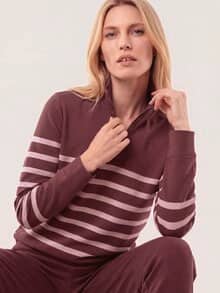 Baumwollstretch Troyer Merlot