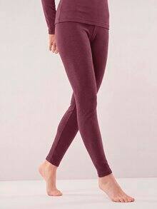 Thermo-Hose Lang Bordeaux gestr.