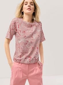 Blousonshirt Tropenwald Rosenholz