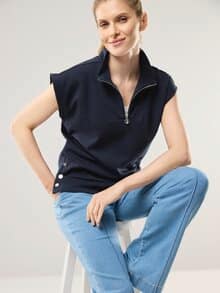 Troyer Pullunder Nachtblau