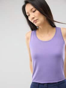 Viskose-Top Flieder