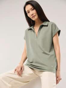 Poloshirt Edelmodal Khaki