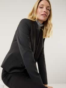 Kofferblazer Airline Schwarz