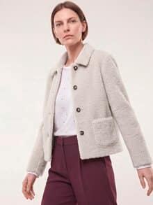 Flauschige Jacke Kitt