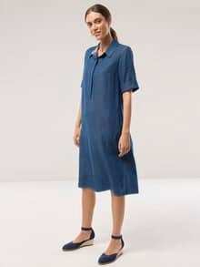 Tencelkleid Blau