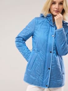 Aquastop Stepp Parka Meerblau