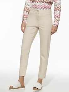 7/8-Jeans Slim-Effekt Sand