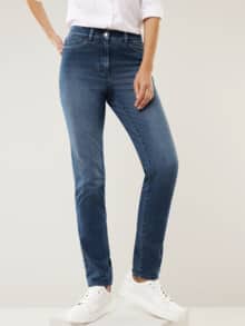 Bi-Stretch-Jeans Softtouch Blue Stoned