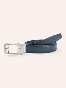Leder Automatic Gürtel Nachtblau