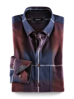 Flanell-Hemd Cashmere-Blend Flanell-Hemd Cashmere-Blend