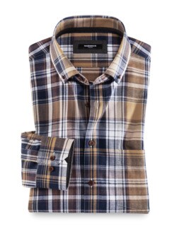 Flanell-Hemd Cashmere-Blend Flanell-Hemd Cashmere-Blend