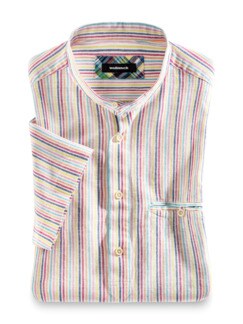 Oasen-Shirt Multi Streifen Detail 1
