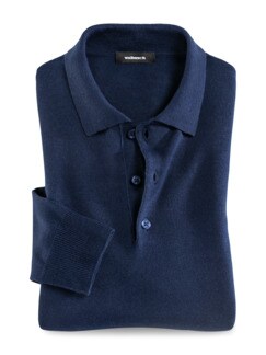 Merino-Mix Polo-Pullover Merino-Mix Polo-Pullover