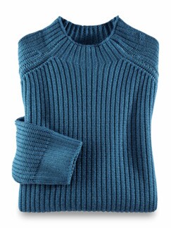 Merino Stehbund-Pullover Merino Stehbund-Pullover