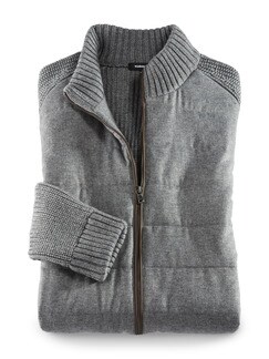 Flanell-Strickjacke Gentleman Flanell-Strickjacke Gentleman