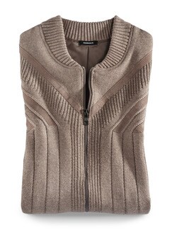 Alcantara-Strickweste Alcantara-Strickweste