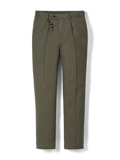 Leinen-Bundfaltenhose Leinen-Bundfaltenhose