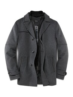 Woll-Langjacke Woll-Langjacke
