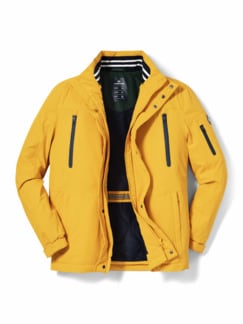 Aquastop Jacke Elements Gelb Detail 1