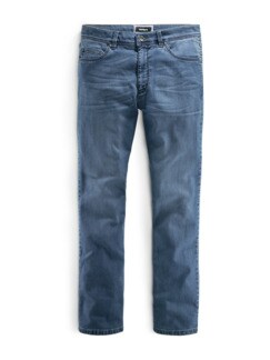 Jogger-Jeans Five Pocket Mid Blue Detail 1