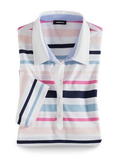 Pima Cotton Polo Kachelprint Pima Cotton Polo Kachelprint
