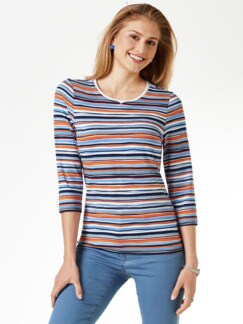 Viskose Streifenshirt Viskose Streifenshirt