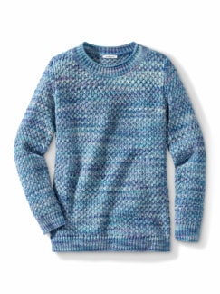 Softcotton-Pullover Farbverlauf