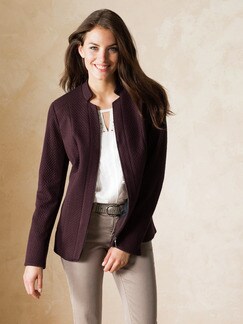Jerseyblazer Waffelstruktur Jerseyblazer Waffelstruktur