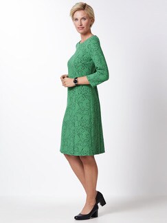 Jerseykleid Blumenranke Jerseykleid Blumenranke
