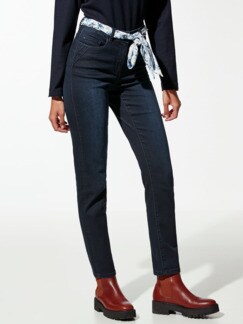 Stretchjeans Softtouch inkl. Tuch Dark Blue Detail 1