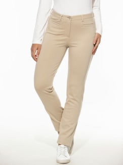 Thermo-Jerseyhose Safaribeige Detail 1