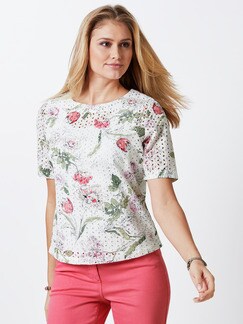 Lochstickerei-Bluse Sommerleicht Lochstickerei-Bluse Sommerleicht