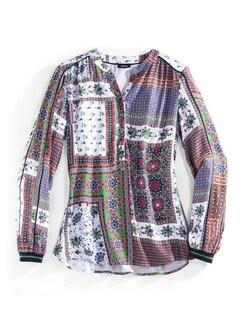 Shirtbluse Foulard Print Shirtbluse Foulard Print