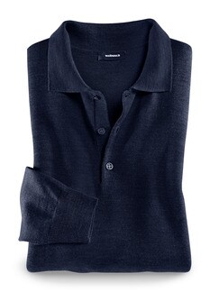Merino-Mix Polo-Pullover Merino-Mix Polo-Pullover