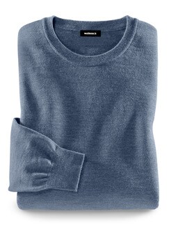Merino-Mix Rundhals-Pullover Merino-Mix Rundhals-Pullover