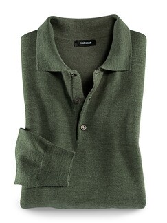 Merino-Mix Polo-Pullover Merino-Mix Polo-Pullover