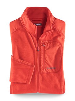 Klepper Microfleece-Jacke Orange Detail 1