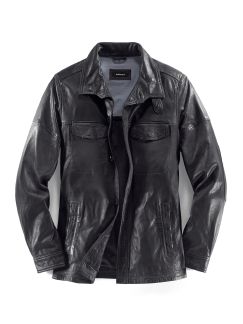 Nappaleder Hemdjacke Nappaleder Hemdjacke