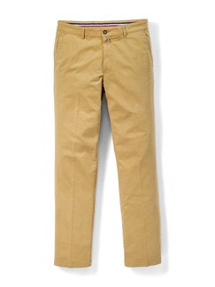 Weltenbummler-Chino Gelb Detail 1
