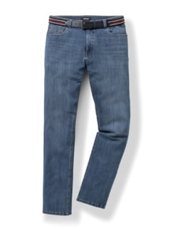 Gürtel-Jeans Modern Fit Blue Stone Detail 1