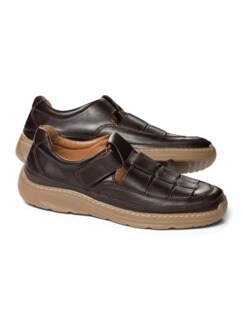 Komfort-Bäcker-Schuh Braun Detail 1